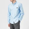 Wooyoungmi Men's Button Down Oxford Shirt - Light Blue - Image 1