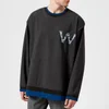 Wooyoungmi Men's W Logo Sweatshirt - Grey - Image 1