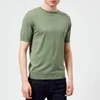 John Smedley Men's Belden 30 Gauge Sea Island Cotton T-Shirt - Gauge Green - Image 1