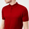 John Smedley Men's Payton 30 Gauge Merino Short Sleeve Polo Shirt - Dandy Red - Image 1