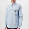 OAMC Men's L-Zip Shirt - Light Blue - Image 1