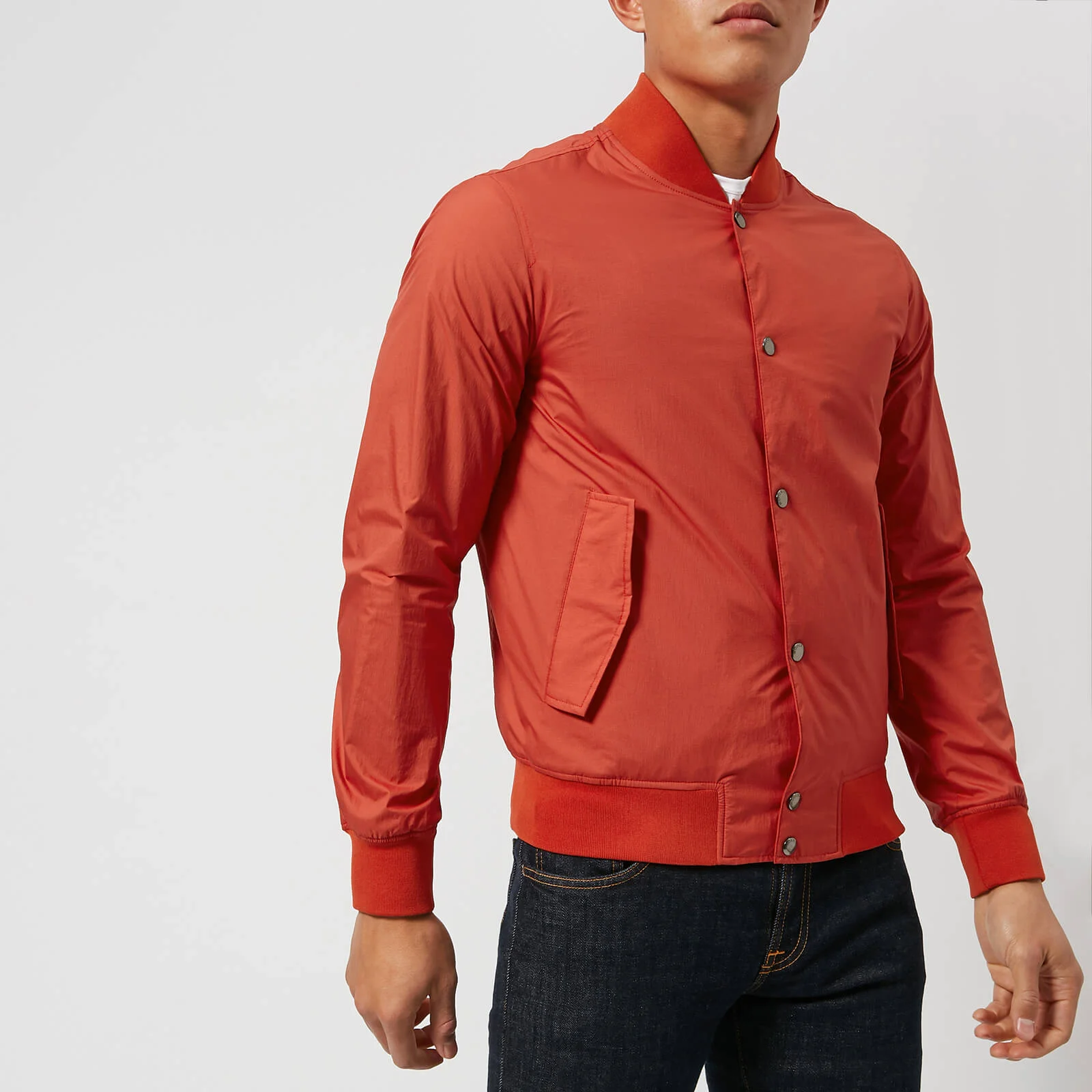 Woolrich Men's Wallaby Bomber Jacket - Aurora Red Image 1