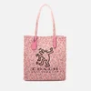 Coach 1941 Women's Coach X Keith Haring Print Tote Bag - Bright Pink - Image 1