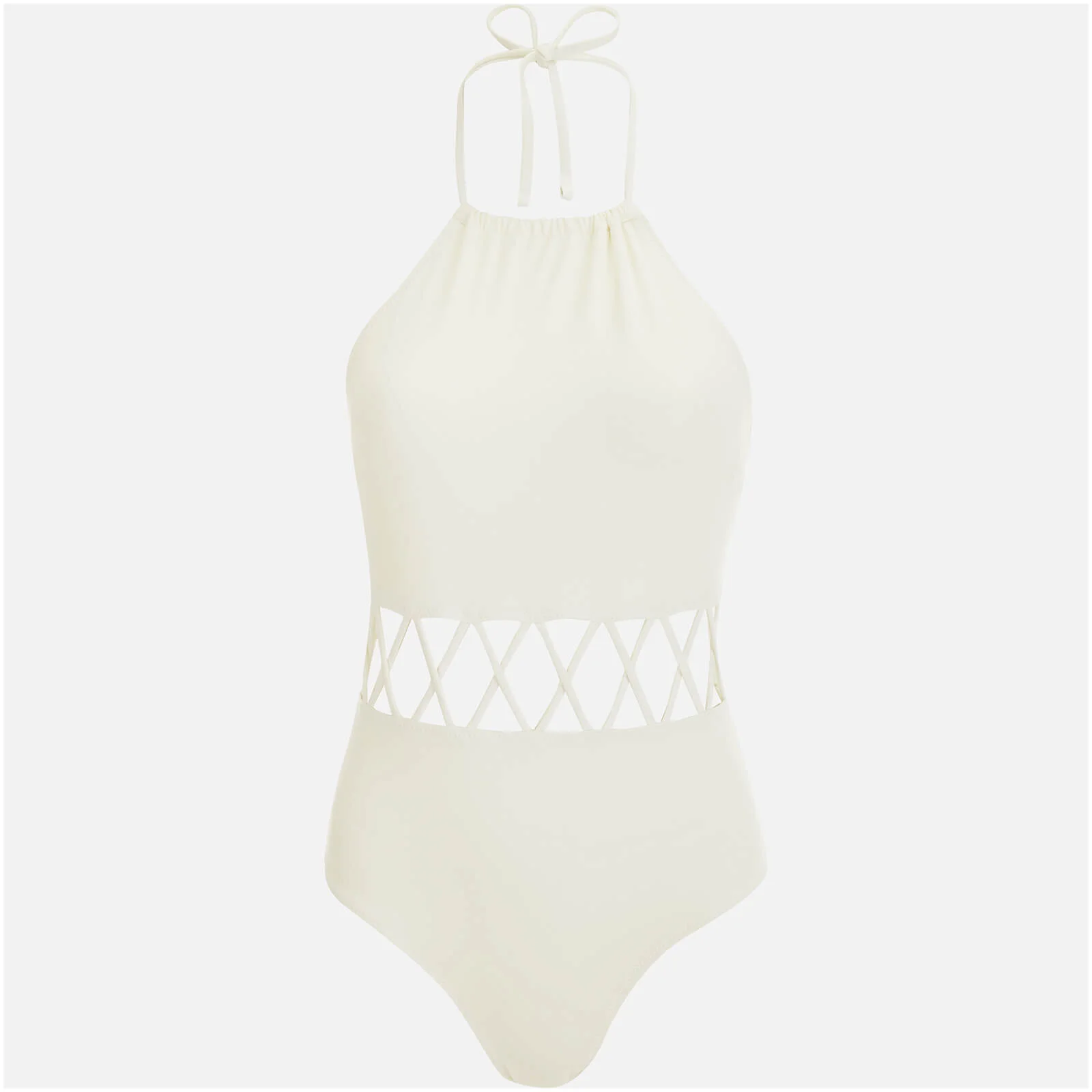 Solid & Striped Women's The Barbara Swimsuit - Cream Image 1