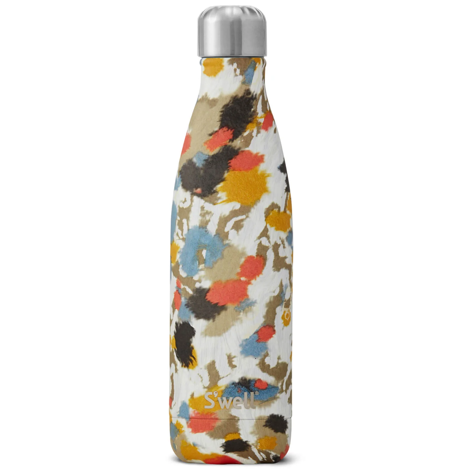 S'well Ivoire Cheetah Water Bottle 500ml Image 1