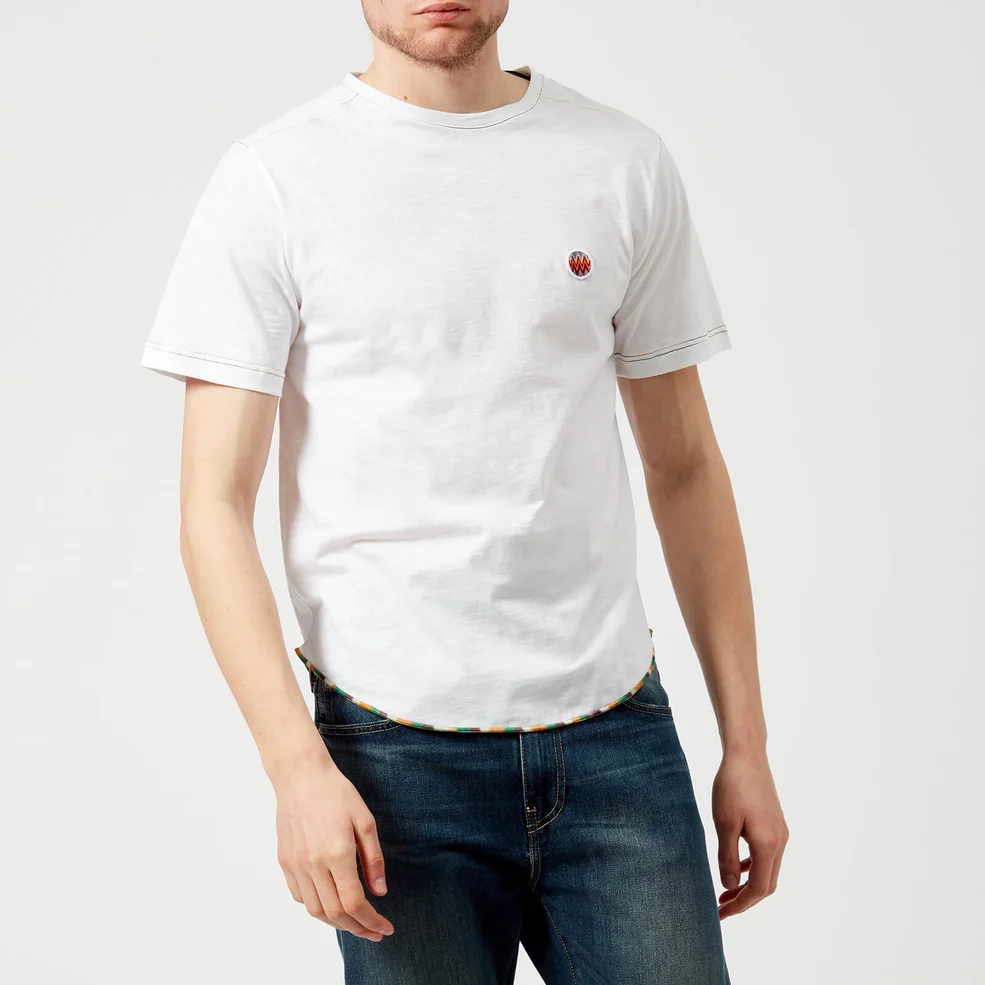Missoni Men's Small Logo T-Shirt - White Image 1
