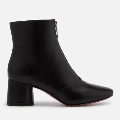 Marc Jacobs Women's Natalie Front Zip Ankle Boots - Black