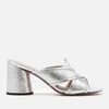 Marc Jacobs Women's Aurora Mule Sandals - Silver - Image 1