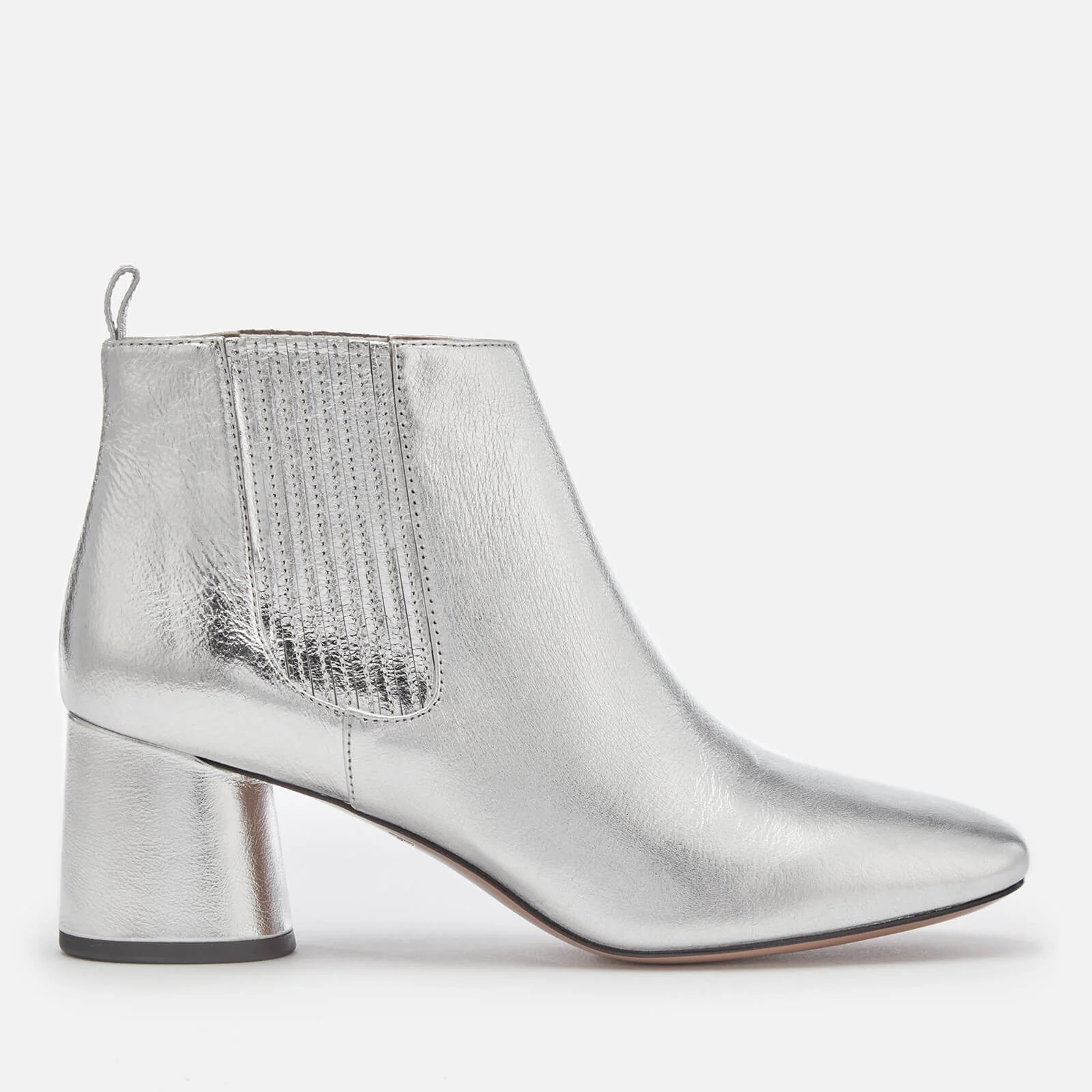 Marc Jacobs Women's Rocket Chelsea Boots - Silver Image 1