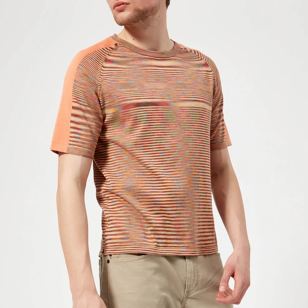 Missoni Men's Raglan Sleeve T-Shirt - Orange Image 1