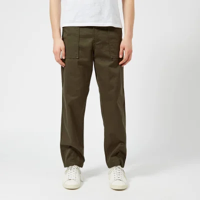 Universal Works Men's Fatigue Pants - Olive Twill