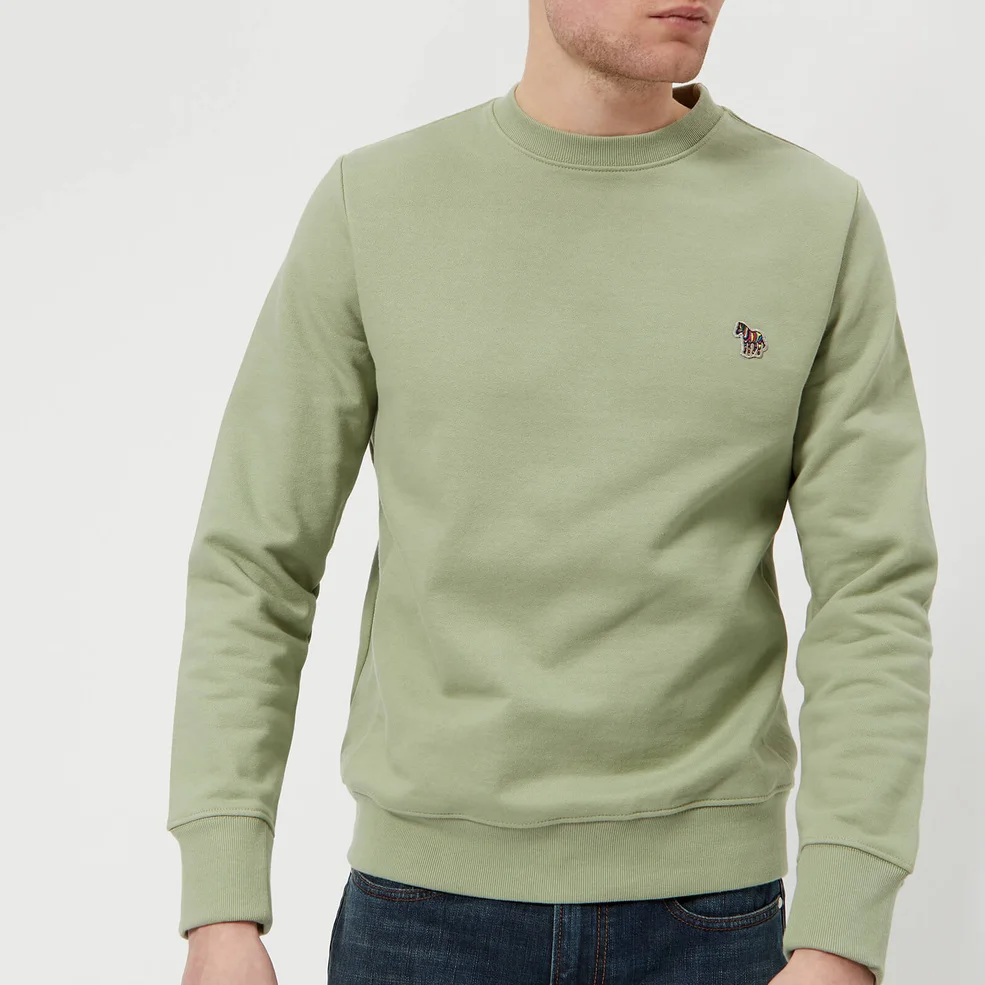 PS Paul Smith Men's Regular Fit Sweatshirt - Green Image 1