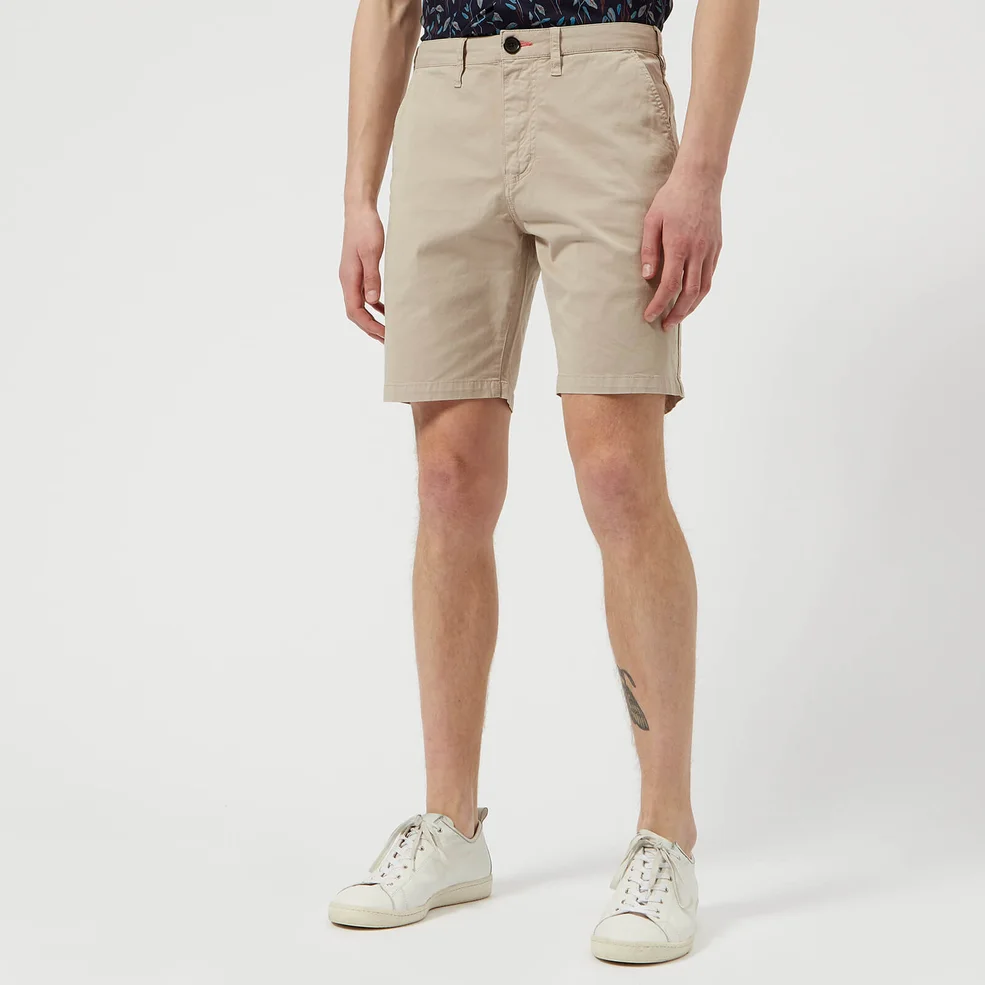 PS Paul Smith Men's Standard Fit Shorts - Stone Image 1