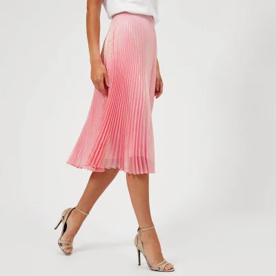 Christopher Kane Women's Brillo Pad Pleated Skirt - Pink