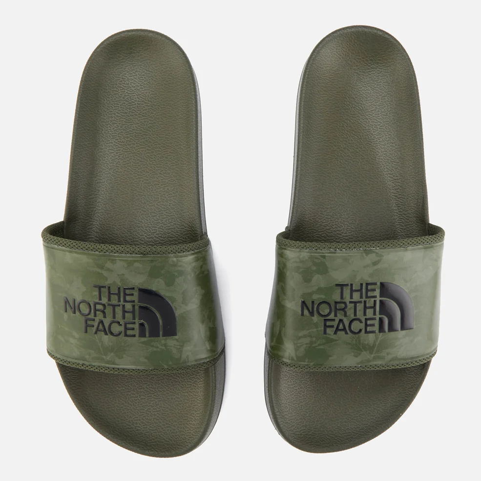 The North Face Men's Base Camp II Slide Sandals - English Green Tropical Camo/English Green Image 1