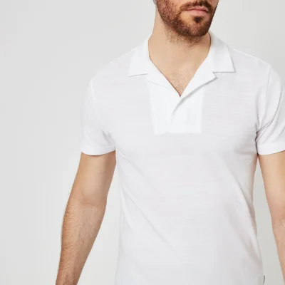 Orlebar Brown Men's Felix Polo Shirt - White