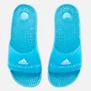 adidas by Stella McCartney Women's Adissage Slider Sandals - Mirror Blue/Mirror Blue/FTWR White - Image 1