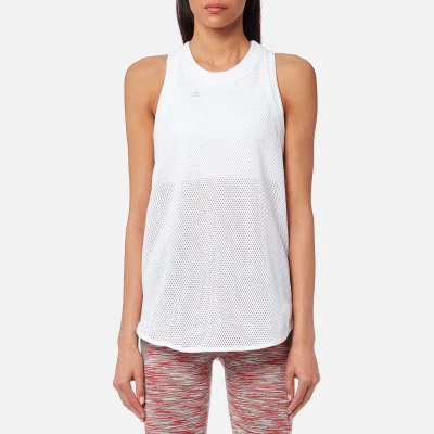 adidas by Stella McCartney Women's Yoga Mesh Tank Top - White