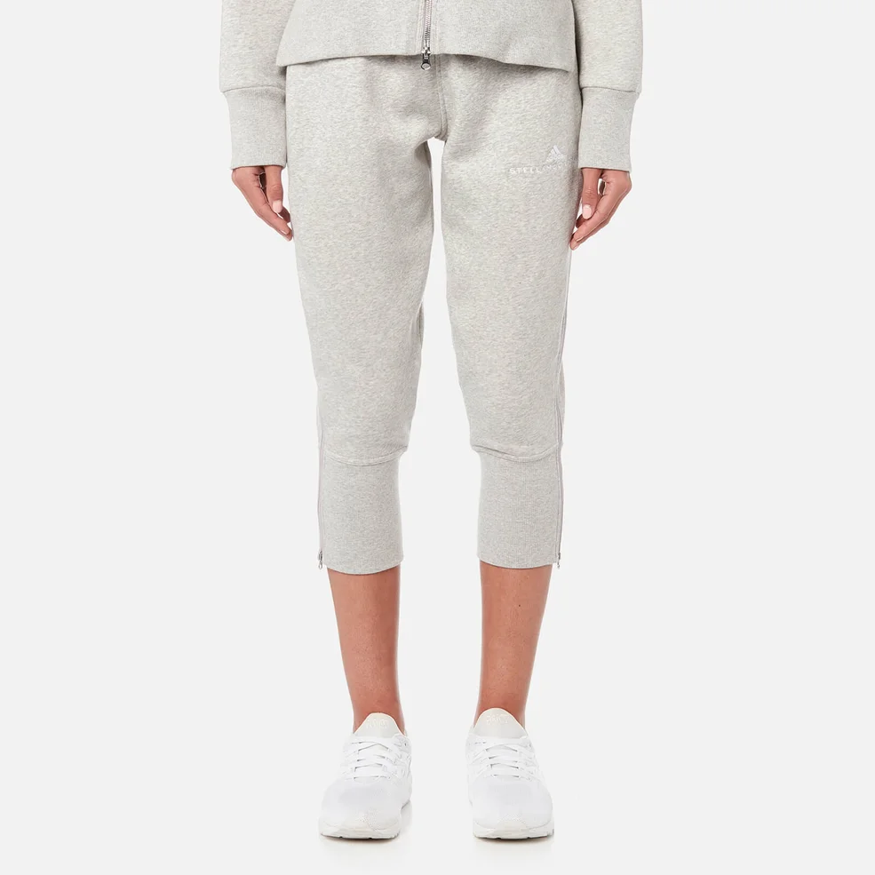 adidas by Stella McCartney Women's Essential 3/4 Sweatpants - Marble Grey Heather Image 1