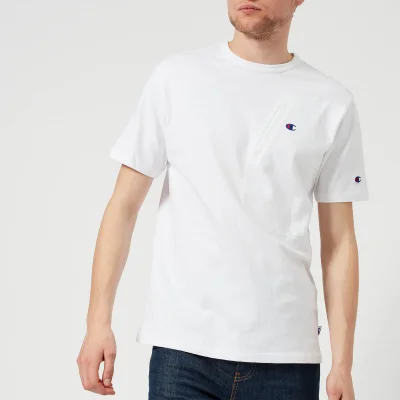 Champion X Beams Men's Travel Chest Pocket T-Shirt - White