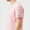 Champion Men's Short Sleeve Logo T-Shirt - Pink - Image 1