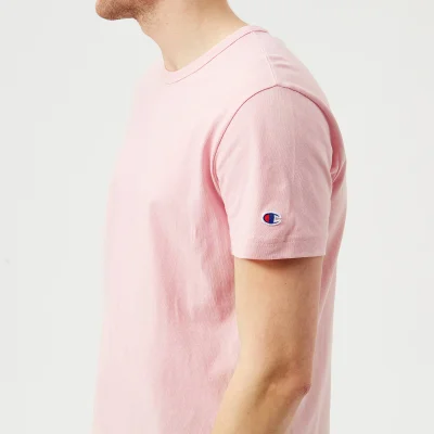 Champion Men's Short Sleeve Logo T-Shirt - Pink