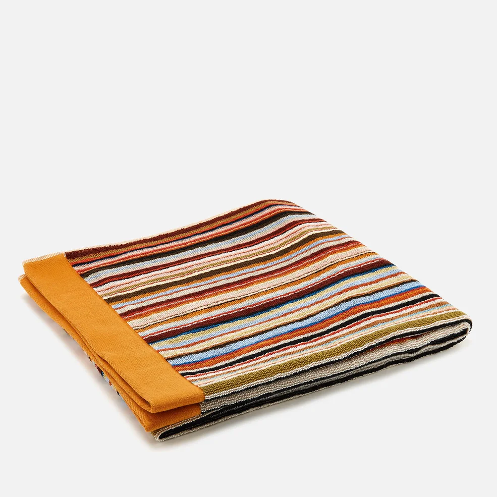 Paul Smith Accessories Men's Classic Stripe Towel - Multi Image 1