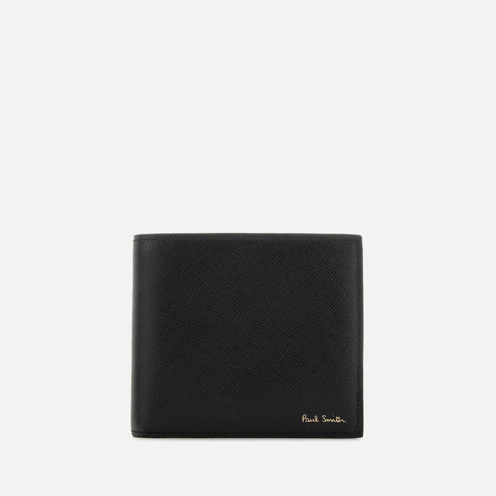 Paul Smith Accessories Men's Mini Print Billfold Wallet - Black Image 1