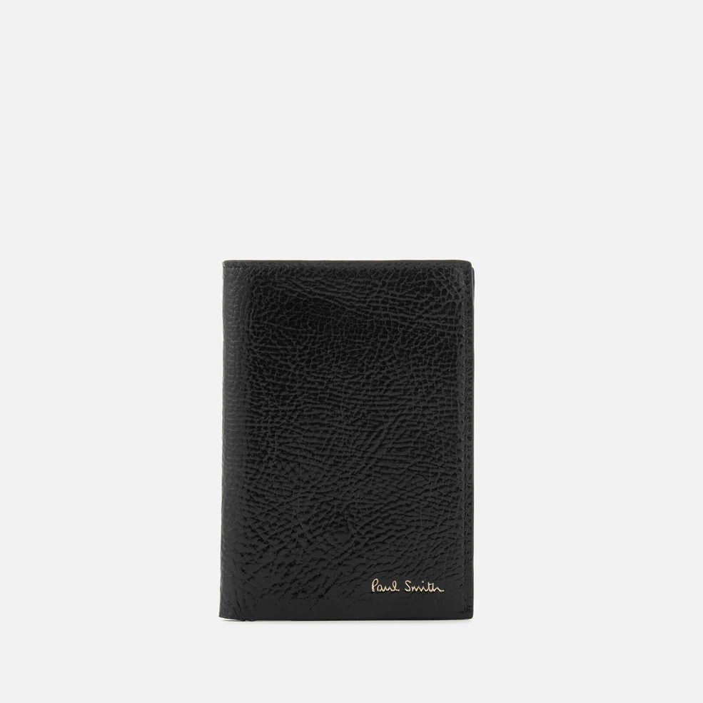 Paul Smith Accessories Men's Leather Card Holder - Black Image 1