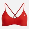 Champion Women's Cross Back Bikini Top - Red - Image 1