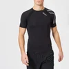 2XU Men's Compression Short Sleeve Top - Black - Image 1