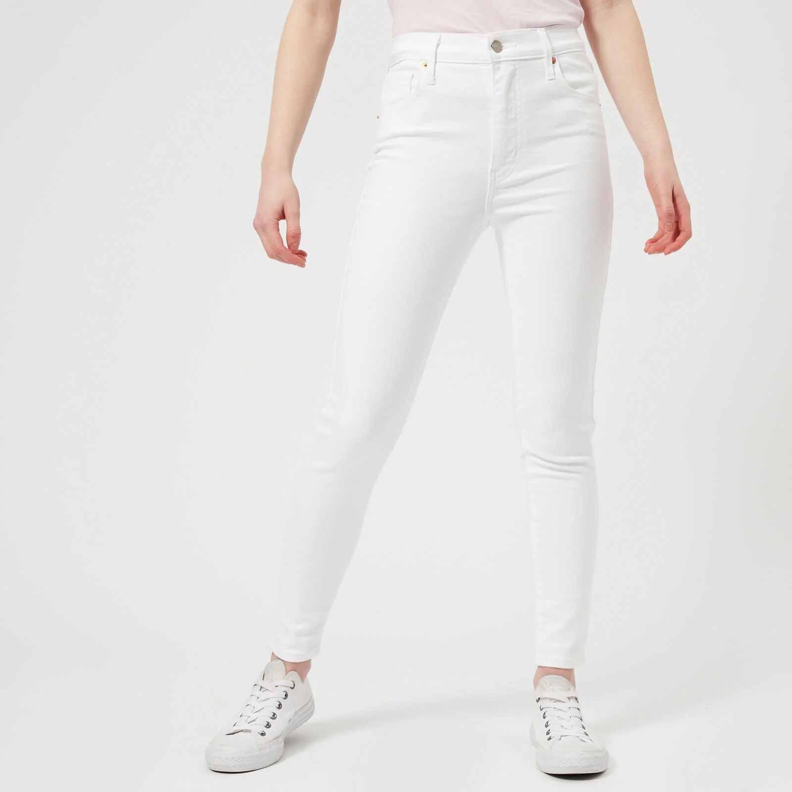 Levi's Women's Mile High Ankle Skinny Jeans - Western White Image 1