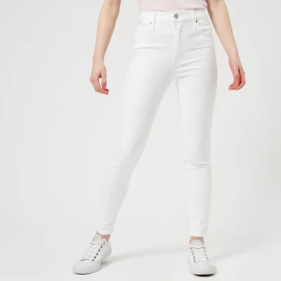 Levi's Women's Mile High Ankle Skinny Jeans - Western White