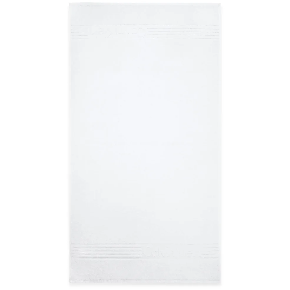 Calvin Klein Modern Towel - White Image 1