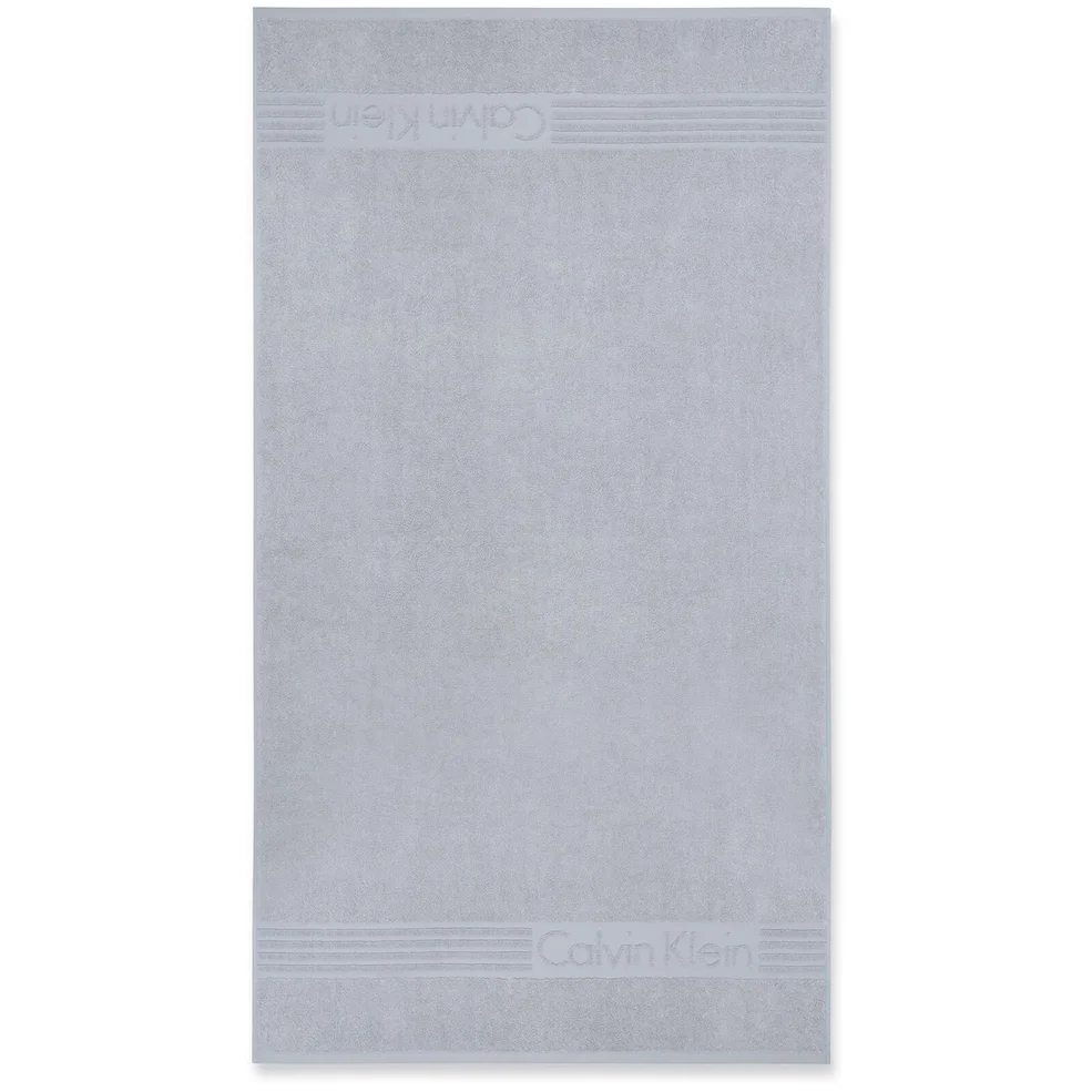 Calvin Klein Modern Towel - Grey Image 1