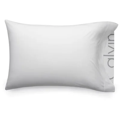 Calvin Klein Standard Pillowcase - White