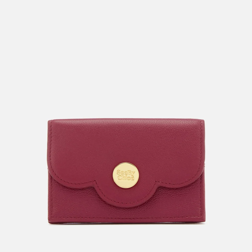 See By Chloé Women's Card Case - Berry Pink Image 1