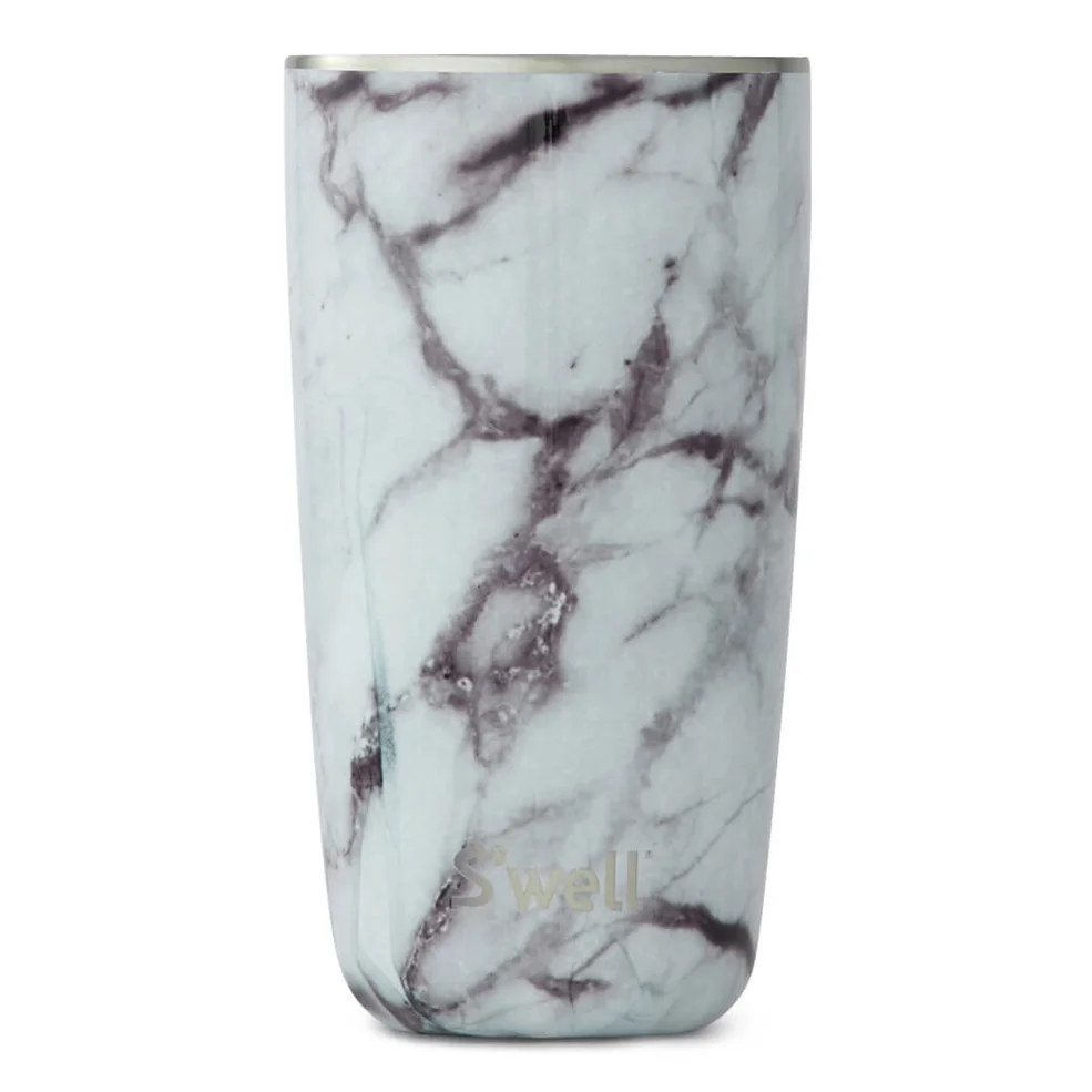 S'well The White Marble Tumbler 530ml Image 1