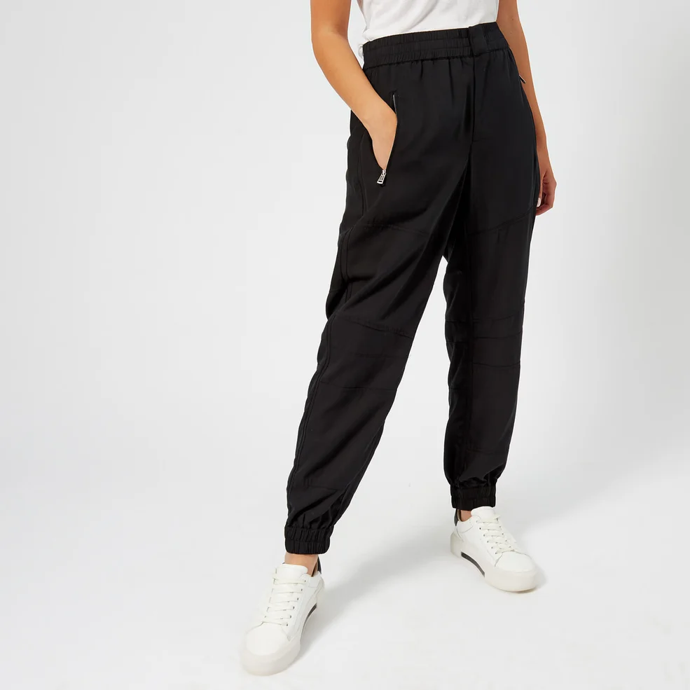 Polo Ralph Lauren Women's Slim Cargo Pants - Black Image 1