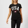 Polo Ralph Lauren Women's USA T-Shirt - Polo Black - Image 1