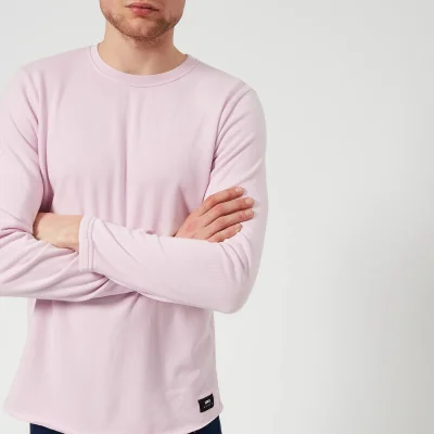 Edwin Men's Terry Long Sleeve T-Shirt - Pink