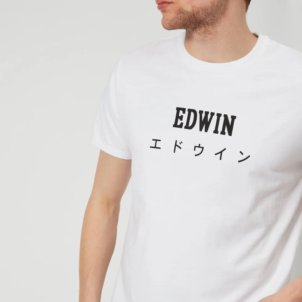Edwin Men's Edwin Japan T-Shirt - White Image 1