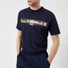 FILA Men's Jack Graphic Short Sleeve T-Shirt - Navy/Red/White - Image 1