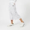 FILA Women's Iona Stretch Velour Culottes - White - Image 1