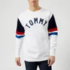 Tommy Jeans Men's Colourblock Sweatshirt - Classic White/Multi - Image 1