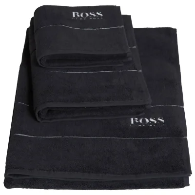 Hugo BOSS Plain Towels - Graphite