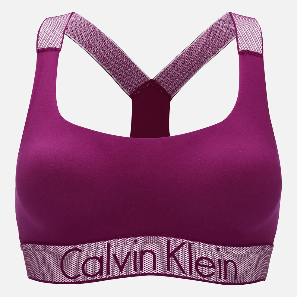 Calvin Klein Women's Customised Stretch Lightly Lined Bralette - Indulge Image 1