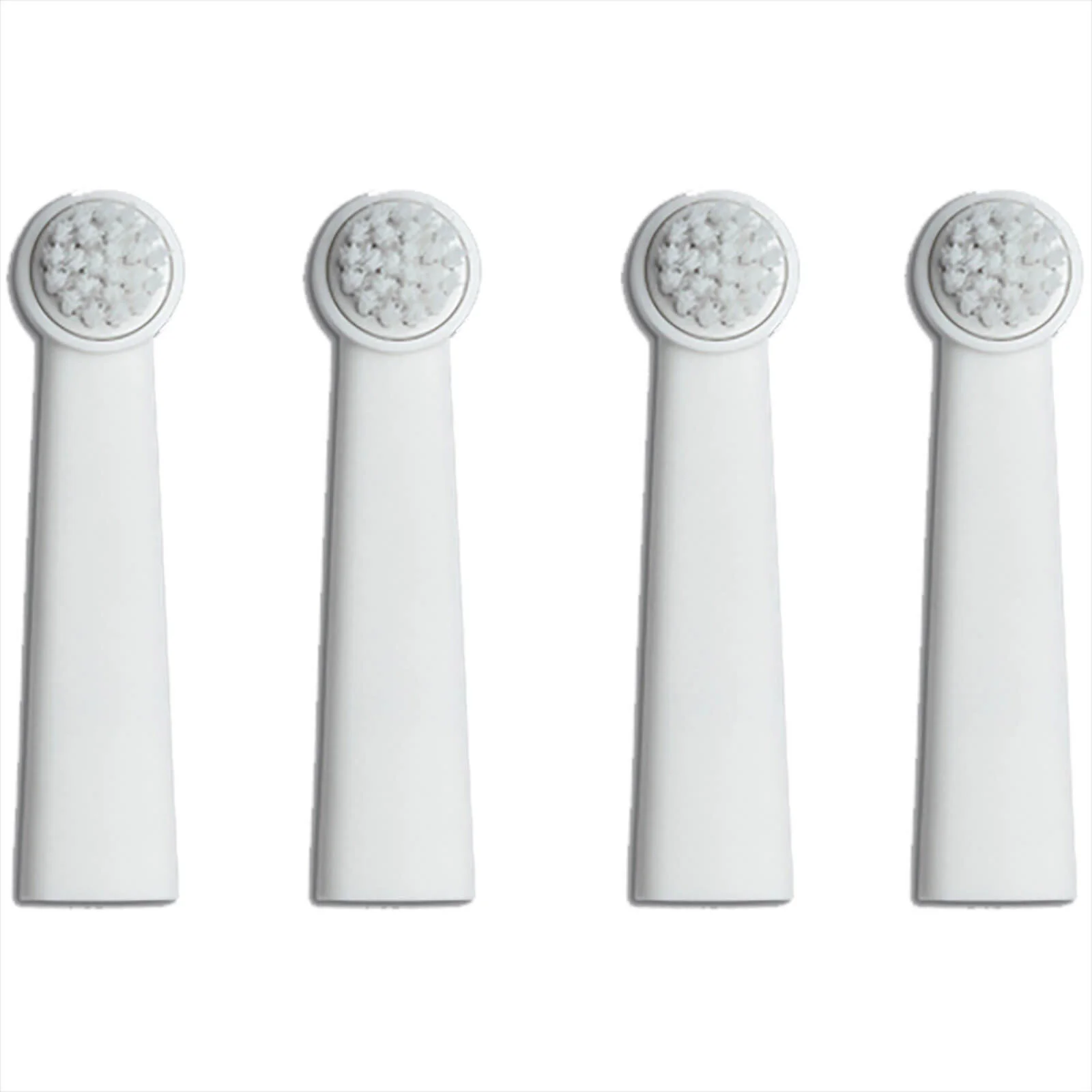 Bruzzoni 1220 4p Brush Heads - White (The Wall Street Collection) Image 1