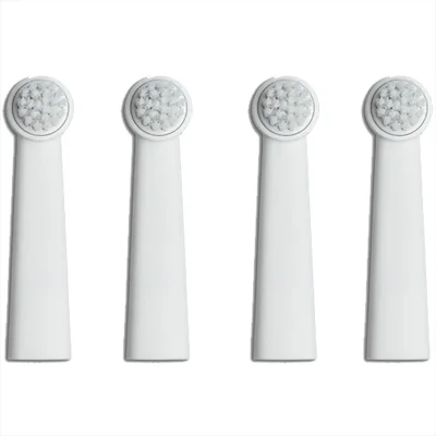 Bruzzoni 1220 4p Brush Heads - White (The Wall Street Collection)