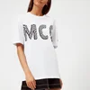 McQ Alexander McQueen Women's Boyfriend Logo T-Shirt - Optic White - Image 1